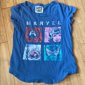 Love Art Marvel top